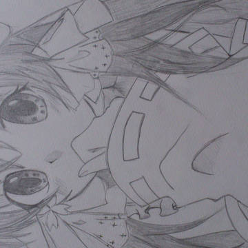 東方project  博麗　霊夢　　描いてみました！