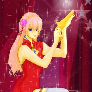 チャイナドレスお姉さま。