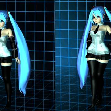 てすと　ミクっぽいもの【Poser】