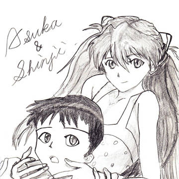 アスカとシンジ