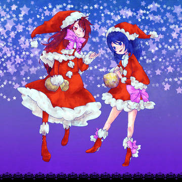 クリスマス配布ポスカ見本