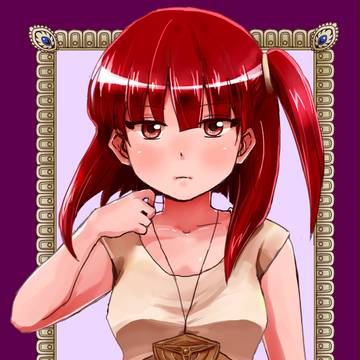 モルジアナの首飾りの台紙