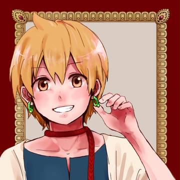 アリババの耳飾りの台紙