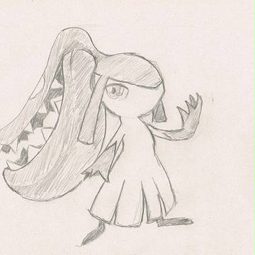 落書き　クチート