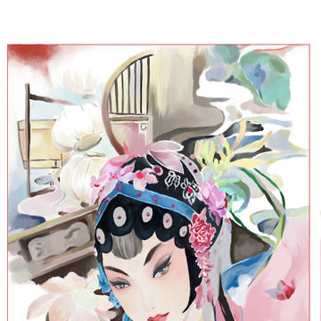 京剧花旦