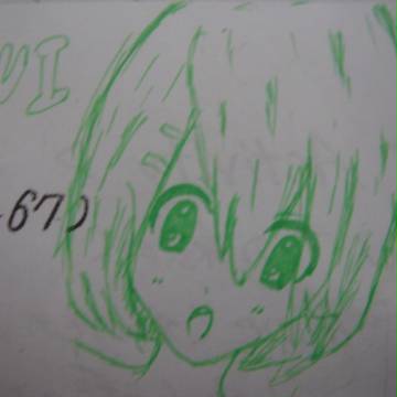 けいおん!!平沢唯【落書き】