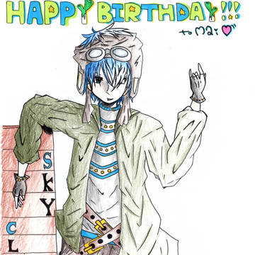 友達の誕生日に書いたオリキャラ