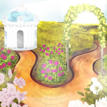 薔薇園