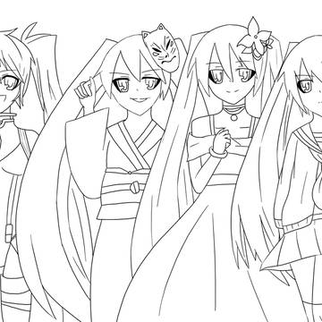 DIVA線画