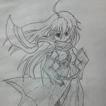 マフラー娘