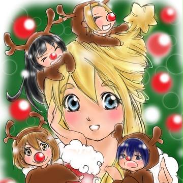 むぎちゃんクリスマスヘアー★