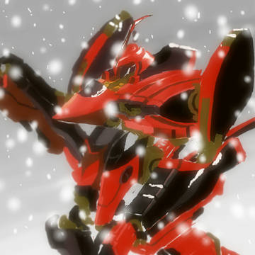 デュアルフェイスのクリスマス仕様を描こうと思ったら