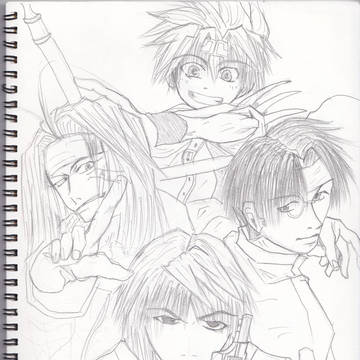 最遊記　模写