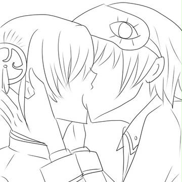 おっかぐ線画