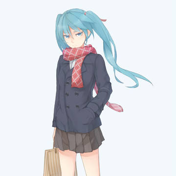 冬の不機嫌ミクさん
