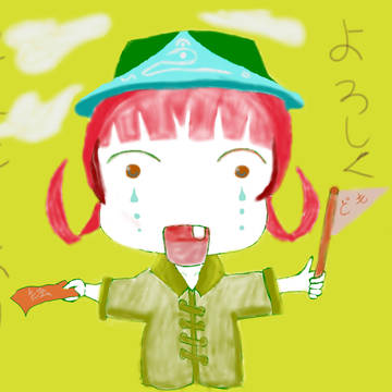 肖像画を描く