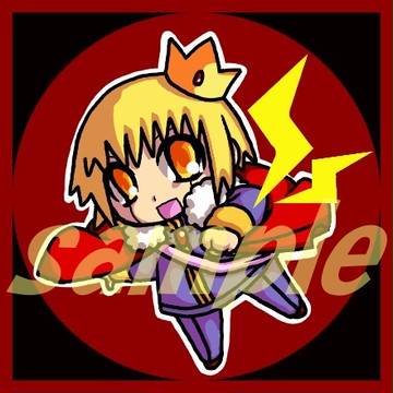 ＩＣカードケース（チャーム有り）のチャーム絵。