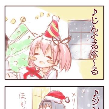 まどか☆4コマ その聖夜は・・・