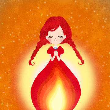 a candle