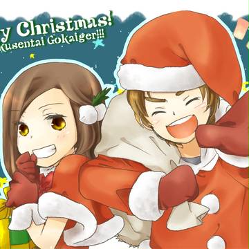 クリスマスも海賊と握手!!
