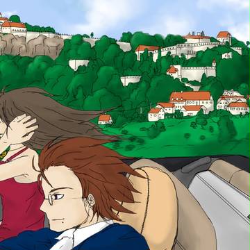 【ほんわか夫婦】緑の町並み