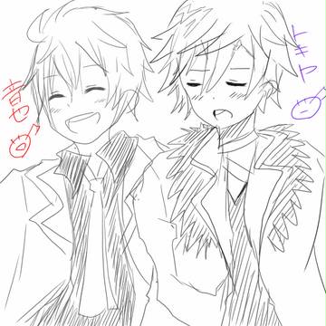 音也＆トキヤ　二人で一緒♪
