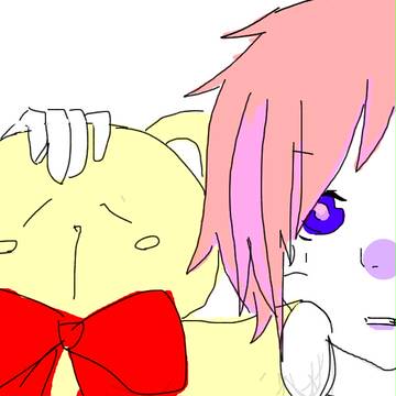 クマと　　　　マウス描き