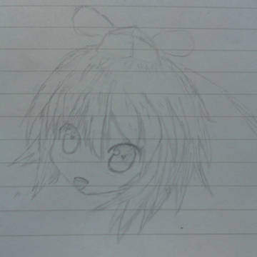 射命丸、落書き