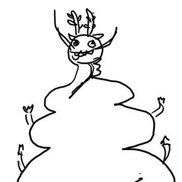 来年の年賀状下書き