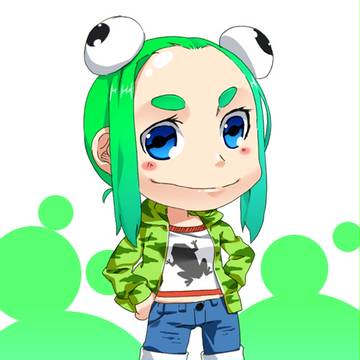 カエルの擬人化