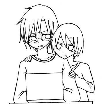 こーちゃんとあきら。