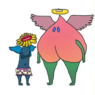 お花ちゃんと桃チャン