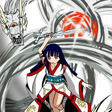 新年だし龍を描いてみた