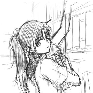 落書き　in図書館