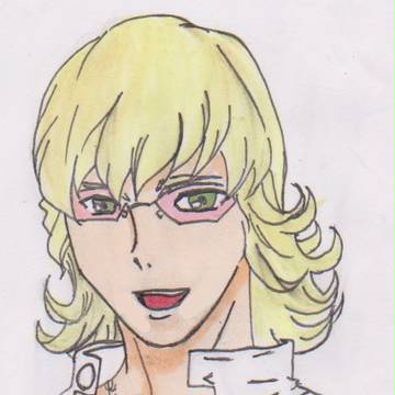 2012年賀状（用元絵）③　バーナビー・ブルックスJr.