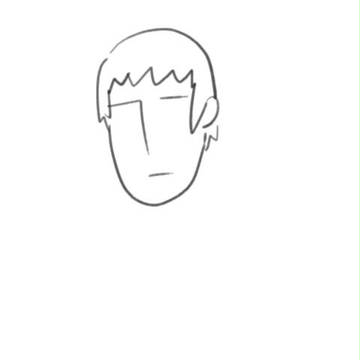 ２０秒でキョンを描いてみる