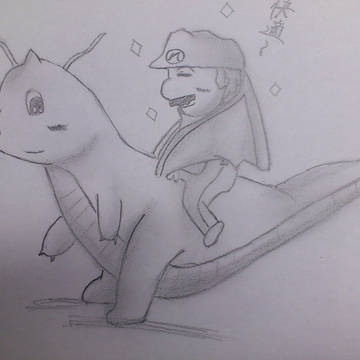 2012年　年賀状のイラスト