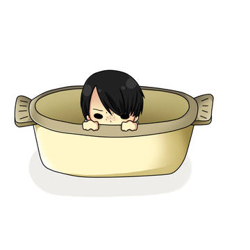ネイノーさんin鍋　続き