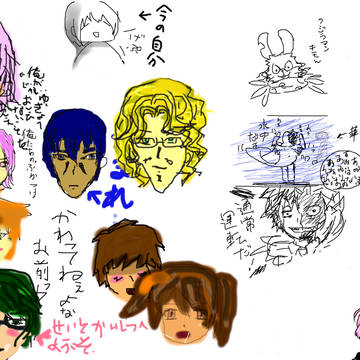 絵チャの物体