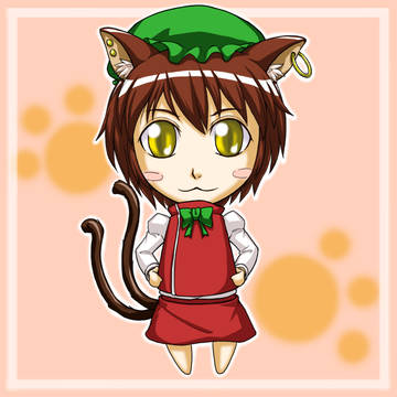 デフォルメ橙