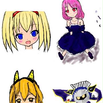 初ペンタブお絵描き集