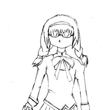 手描きほむほむ