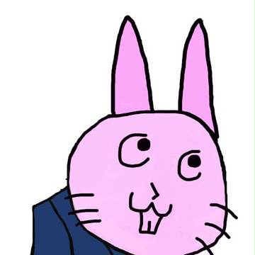 うざい顔したうさぎ