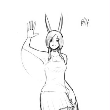 うさぎガール