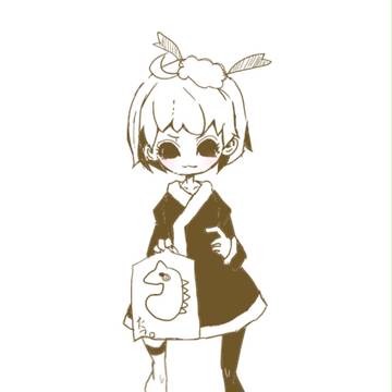年賀状にかいたやつ　未完成