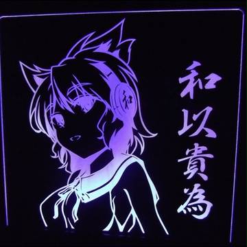 【こみっくトレジャー19】東方LEDアクリルボード