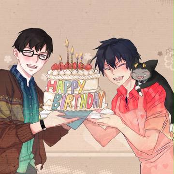 お誕生日おめでとう。