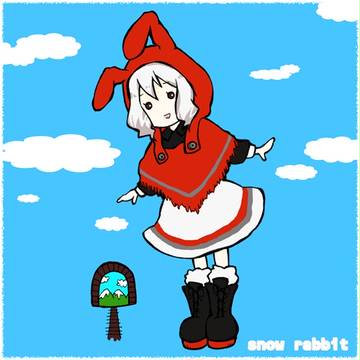 【鉄道擬人化】スノーラビット【はくたか】
