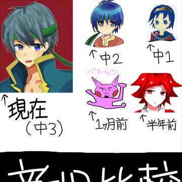 新旧比較してみた(　＾∀＾)