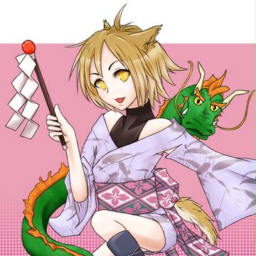 年賀イラスト2012　遅くなりまして